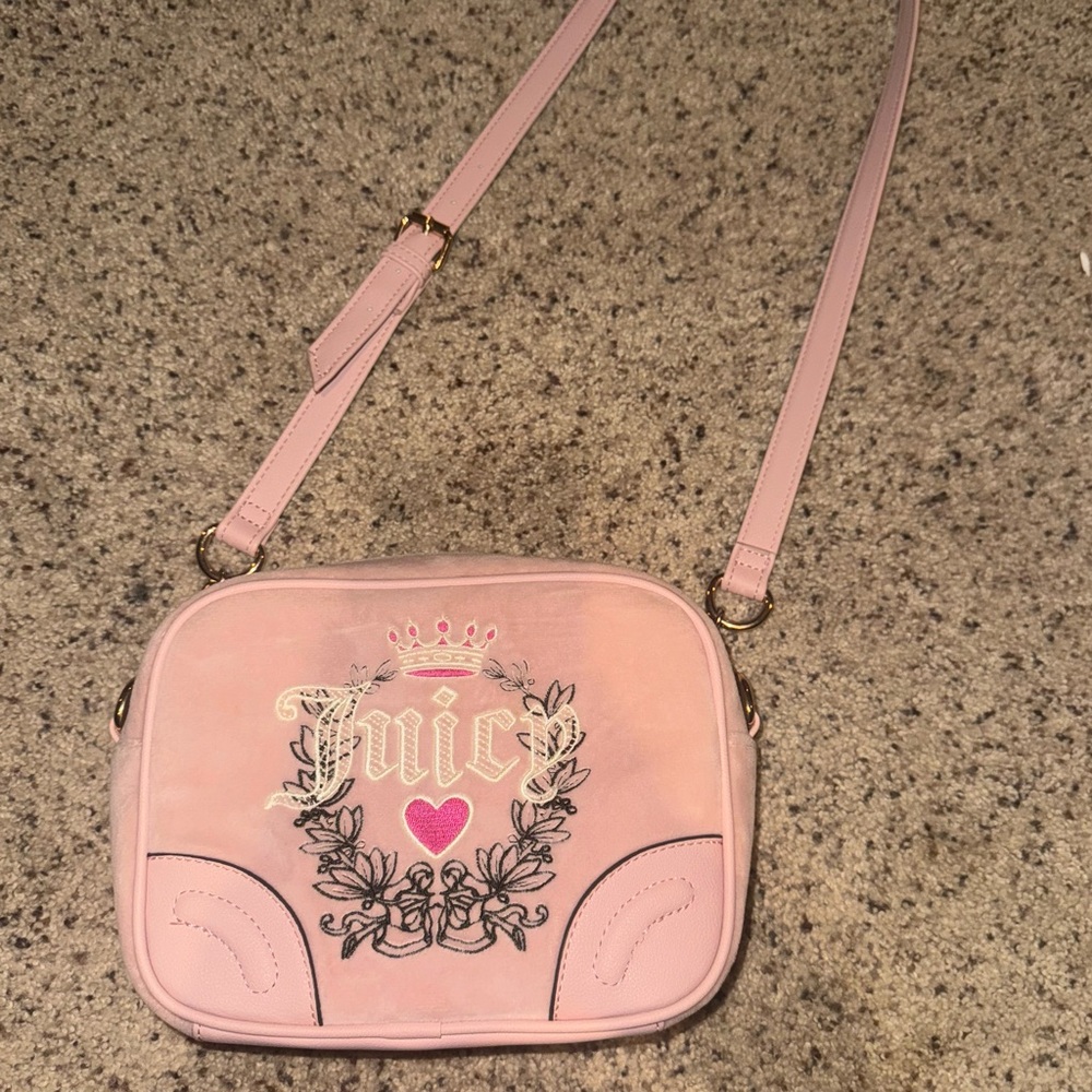 Juicy Couture Light Pink Crossbody Bag